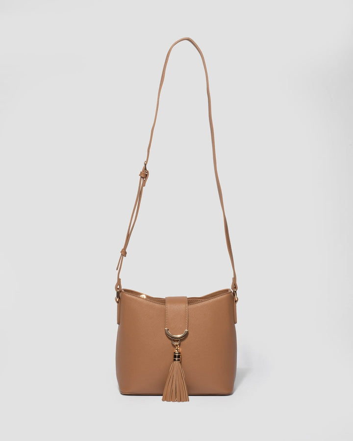Caramel Libby Crossbody Bag | Crossbody Bags