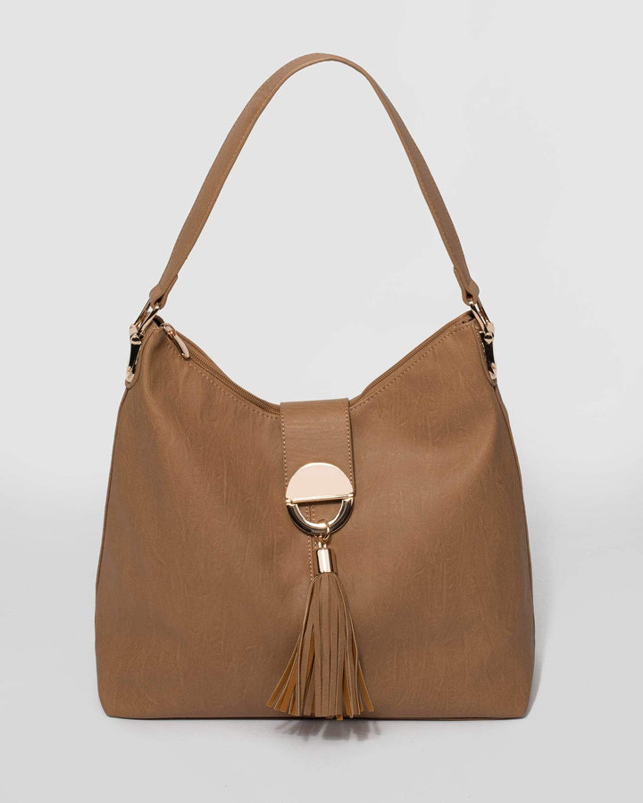 Caramel Macie Slouch Bag | Slouch Bags