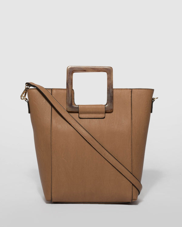 Caramel Mia Acrylic Tote Bag | Tote Bags