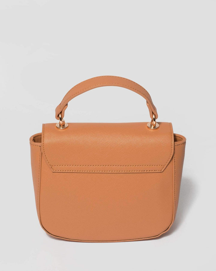 Caramel Naomi Arrow Mini Bag | Mini Bags
