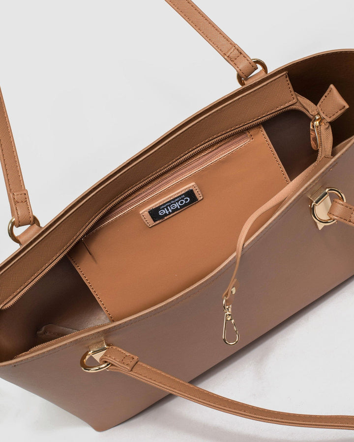 Caramel Premium Angelina Tote Bag | Tote Bags