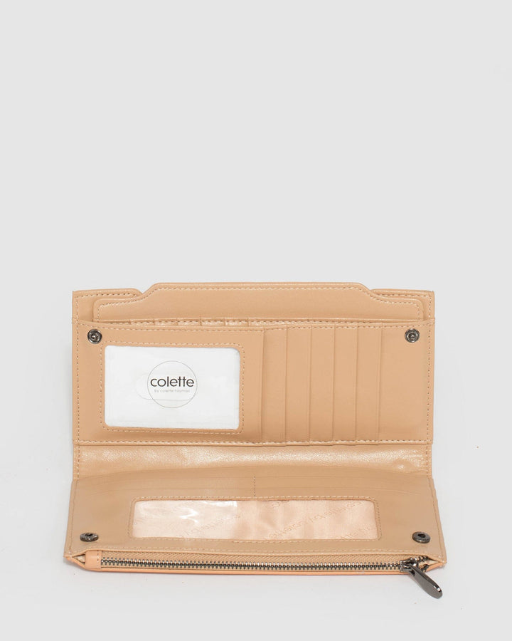 Colette by Colette Hayman Caramel Removable Card Section Wallet
