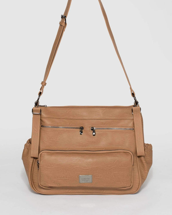 Caramel Taylor Baby Bag | Baby Bags