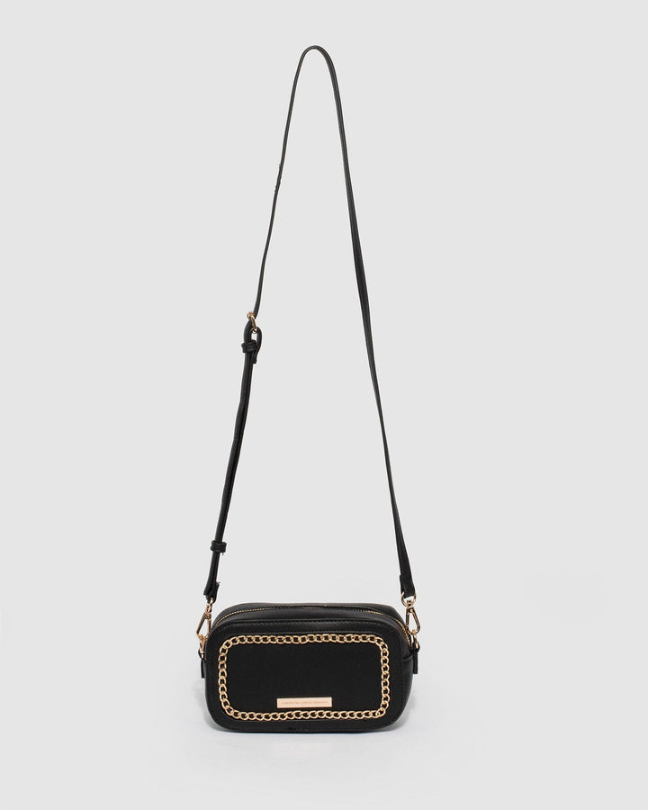Colette by Colette Hayman Casey Chain Black Crossbody Bag