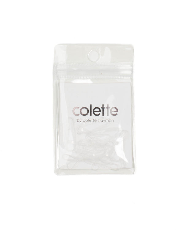 Colette by Colette Hayman Clear Hair Tie Pack