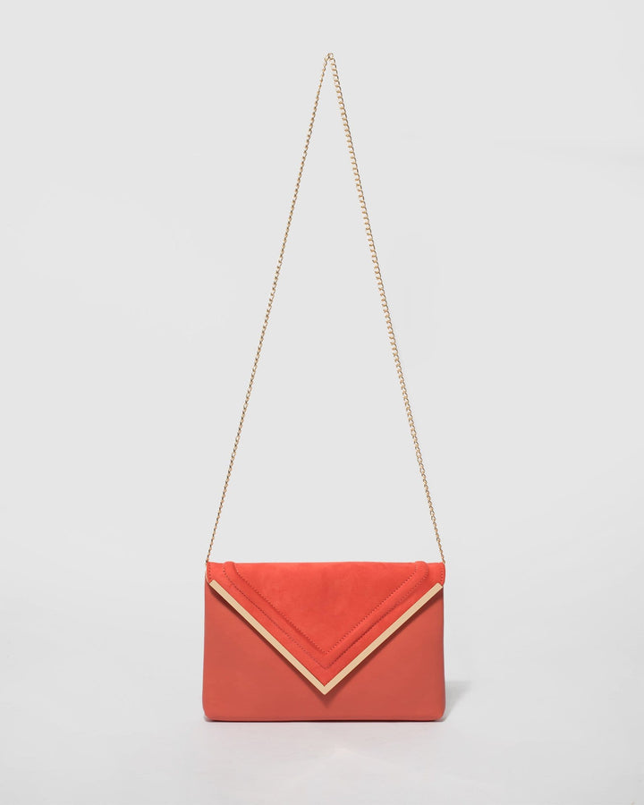 Coral Adelia Clutch Bag | Clutch Bags