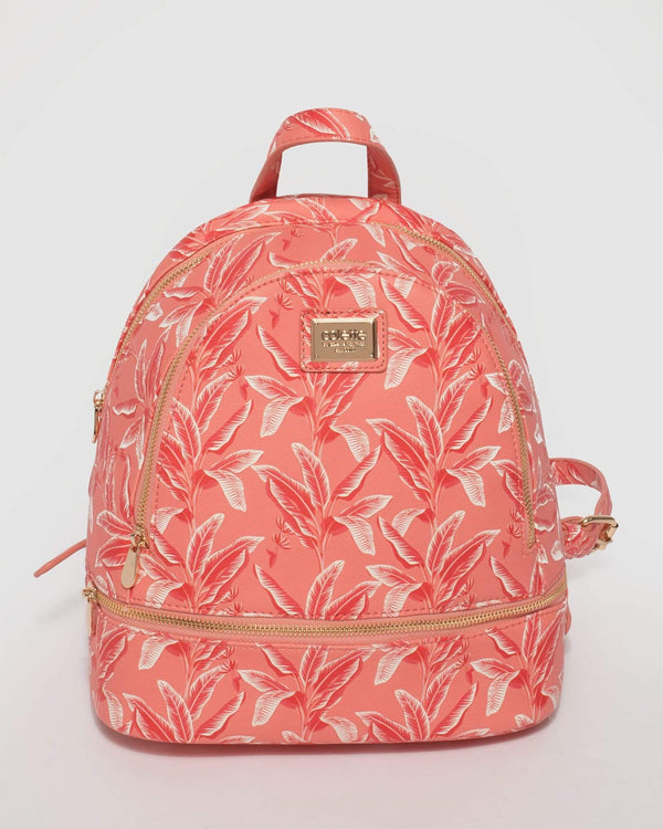 Coral Bridget Medium Backpack | Backpacks