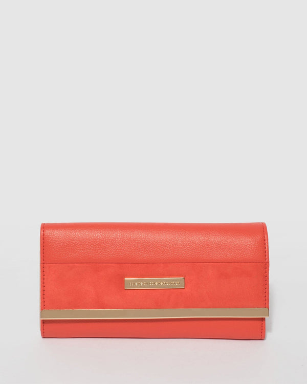 Coral Natalie Plate Wallet | Wallets