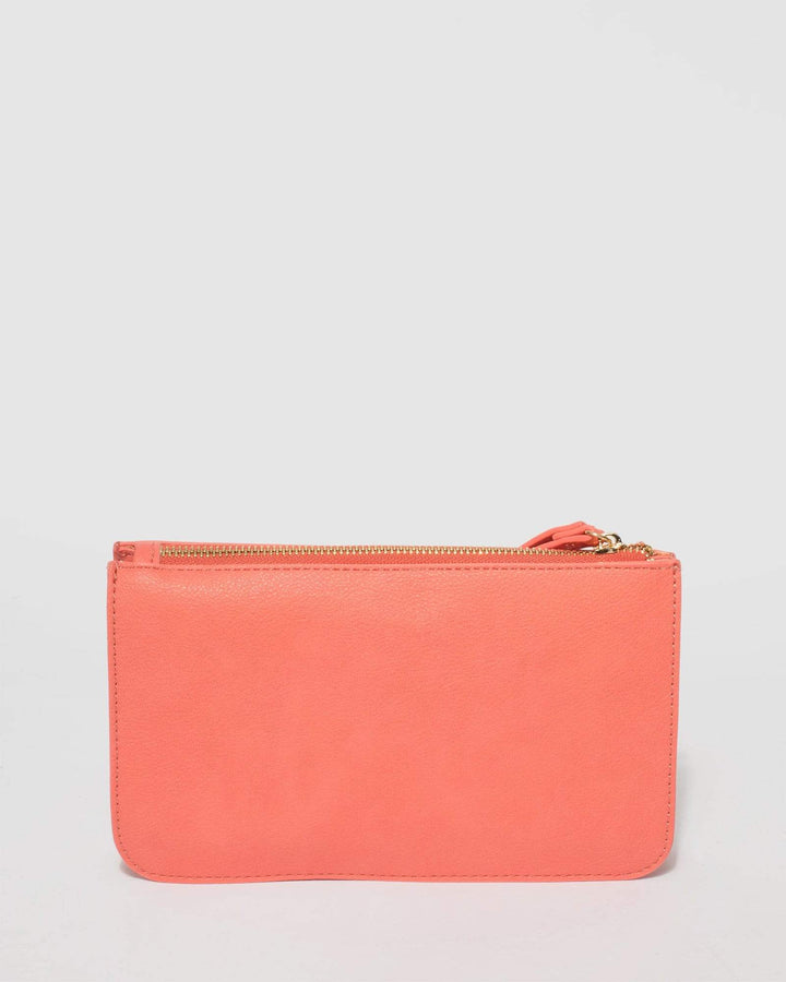 Coral Willow Wristlet Clutch Bag | Clutch Bags