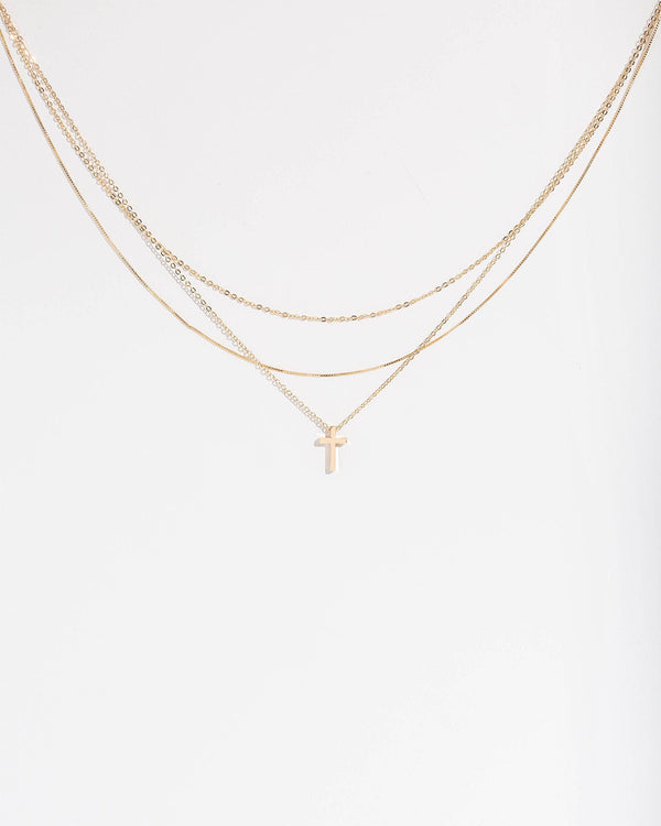 Colette by Colette Hayman Cross Pendant Necklace