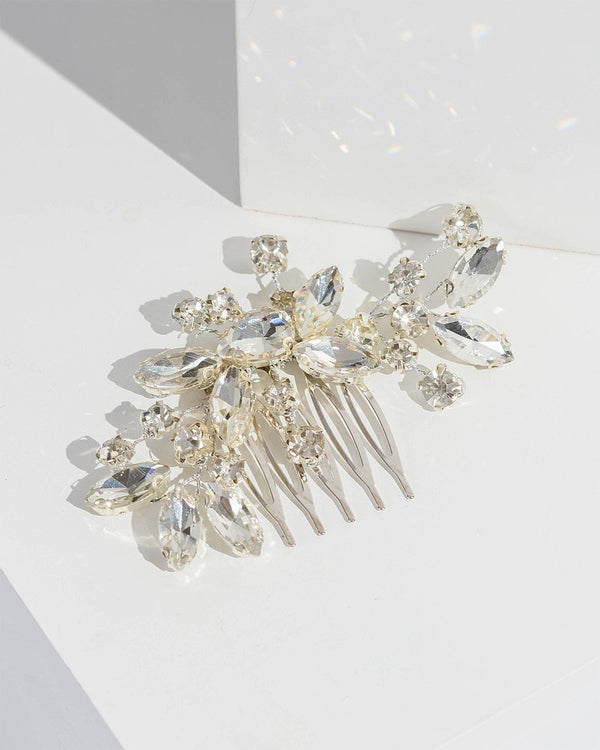 Colette by Colette Hayman Crystal Cluster Hair Comb