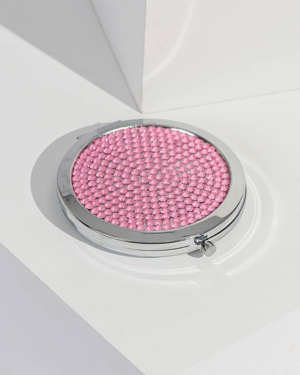 Colette by Colette Hayman Crystal Compact Mirror