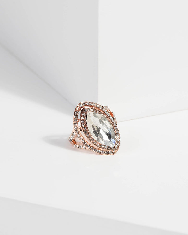 Crystal Pave Statement Ring | Rings