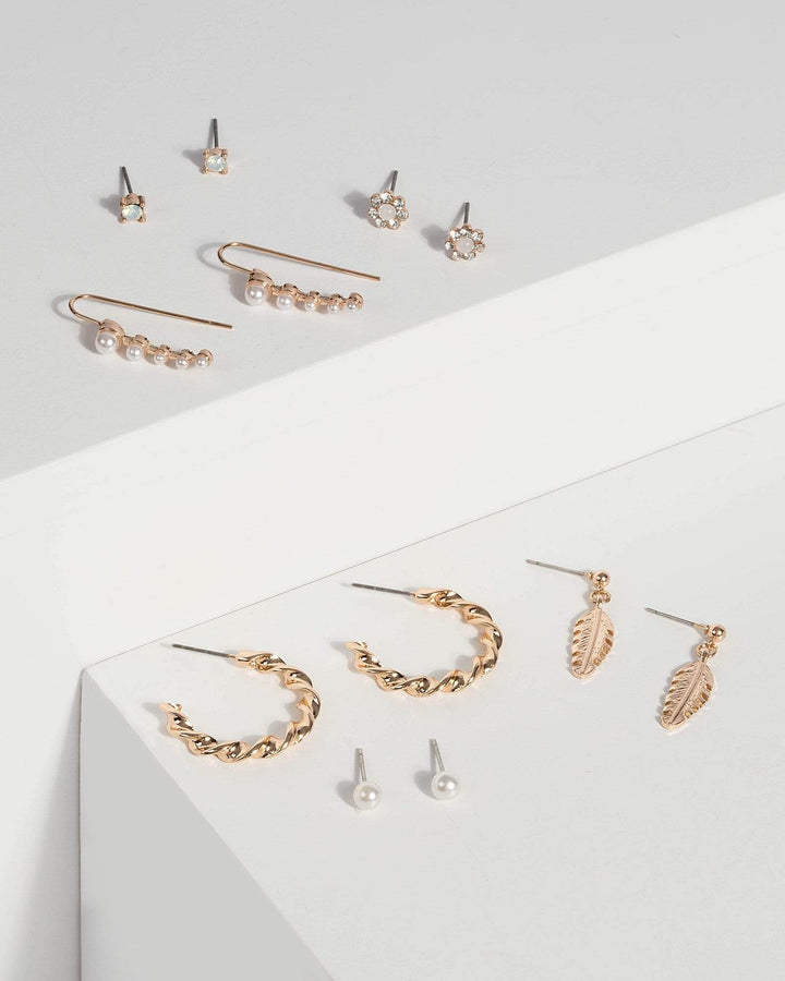 Crystal Pearl Variety Earrings | Earrings