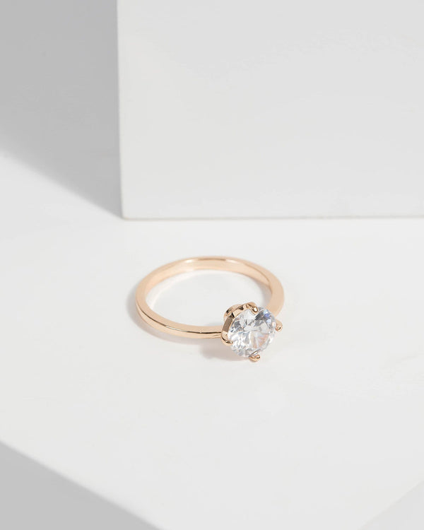 Cubic Zirconia Fine Band Ring | Rings