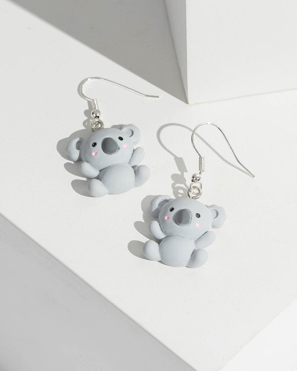 Colette by Colette Hayman Cute Koala Drop Earrings