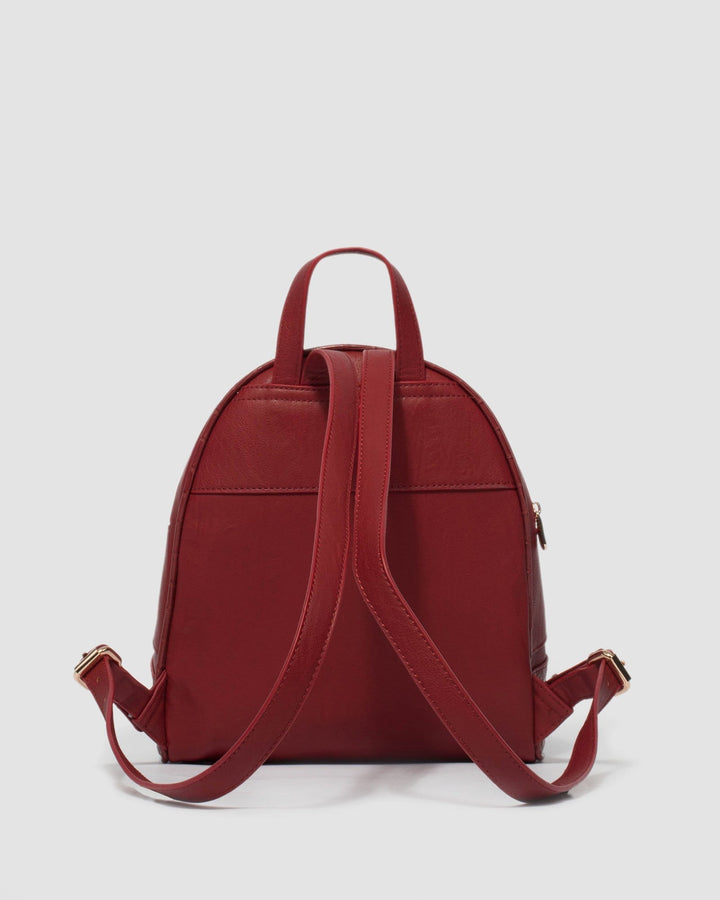Deep Red Bridget Backpack | Backpacks