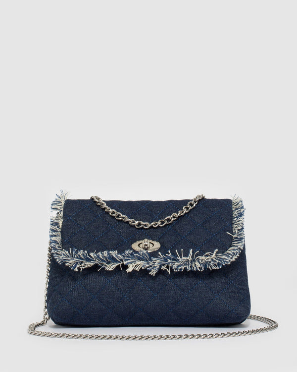 Colette by Colette Hayman Denim Blue Ffion Crossbody Bag