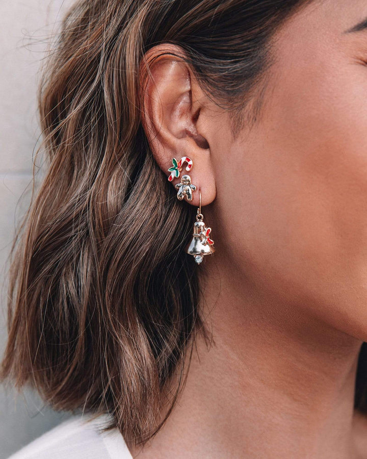 Diamante Bell Drop Earrings | Earrings