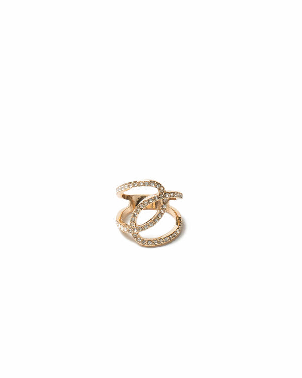 Colette by Colette Hayman Diamante Loop Ring - Large