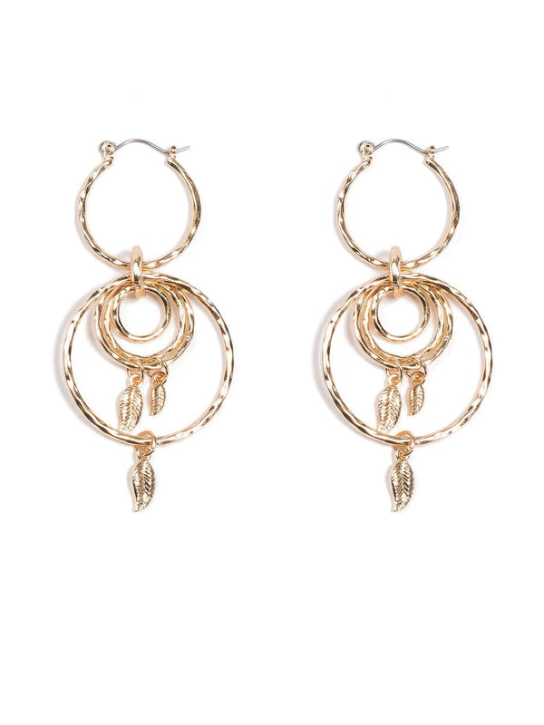 Colette by Colette Hayman Diamante Multi Hoop Statement Earrings