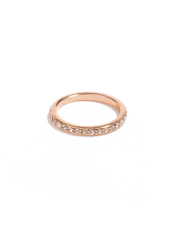 Colette by Colette Hayman Diamante Stone Pave Band Ring