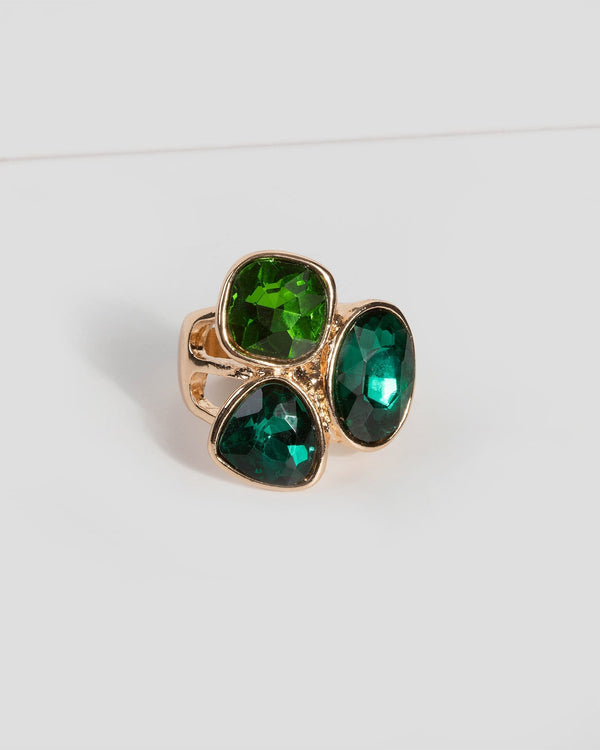 Emerald Multi Stone Ring | Rings