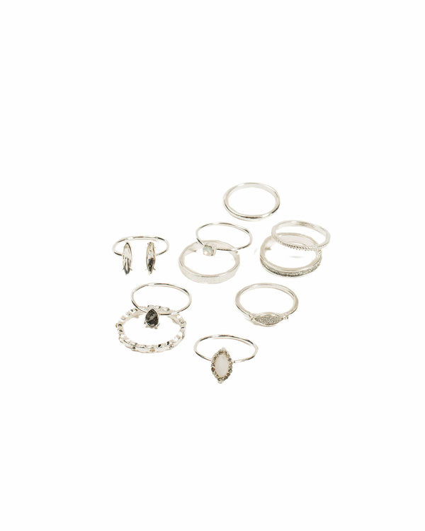 Colette by Colette Hayman Fine Mixed Ring Pack - Medium