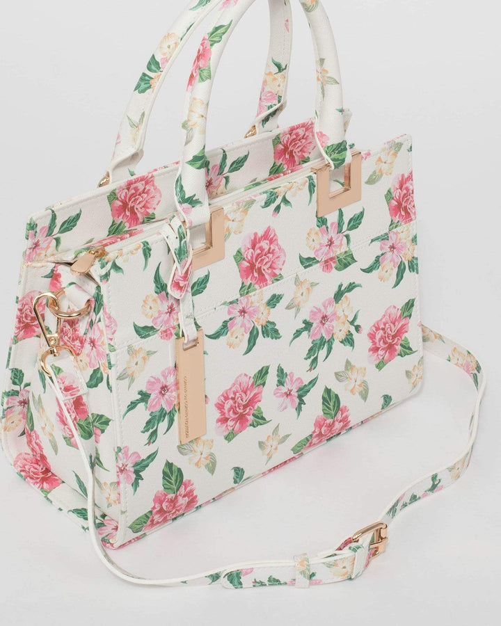 Floral Print Steph Tag Mini Bag | Mini Bags