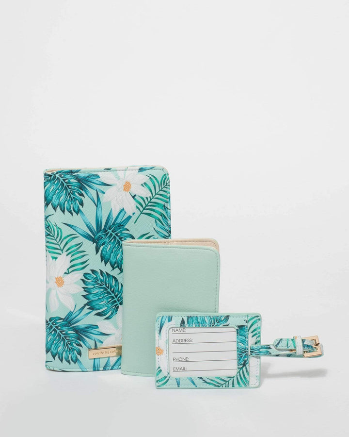 Flower Print Vacay Travel Pack | Travel Wallets