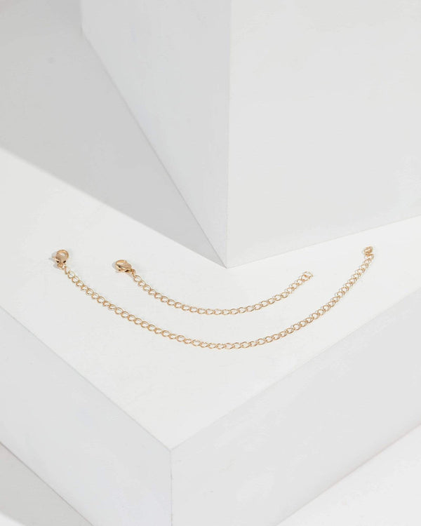 Gold 2 Pack 10cm + 20cm Extender Chain | Accessories