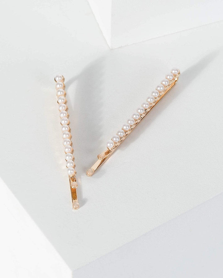 Gold 2 Pack Thin Pearl | Accessories