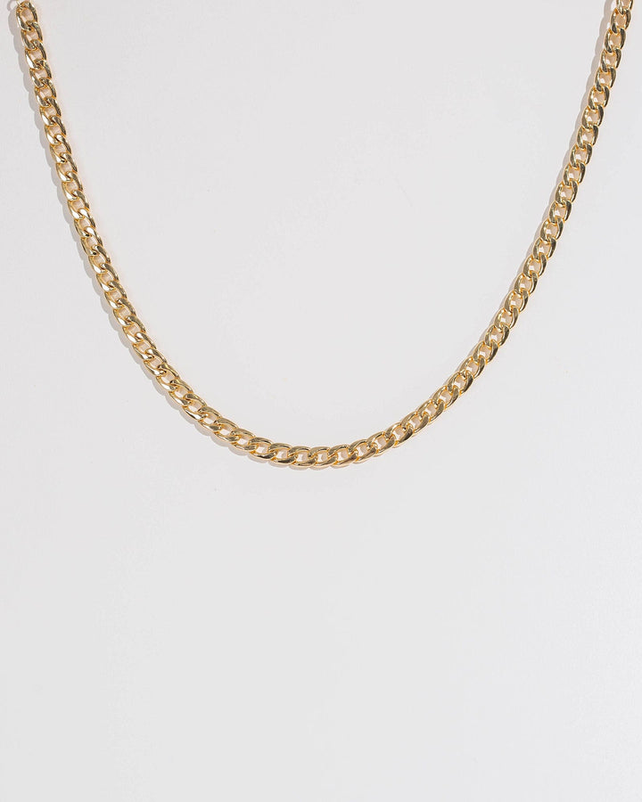 Colette by Colette Hayman Gold 42cm Curb Chain Necklace