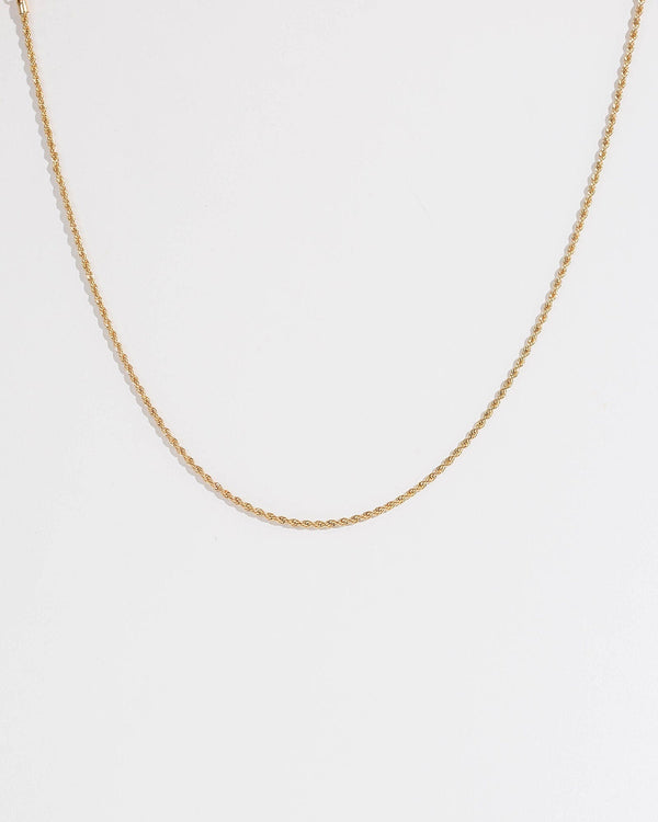 Colette by Colette Hayman Gold 42cm Rope Chain Necklace