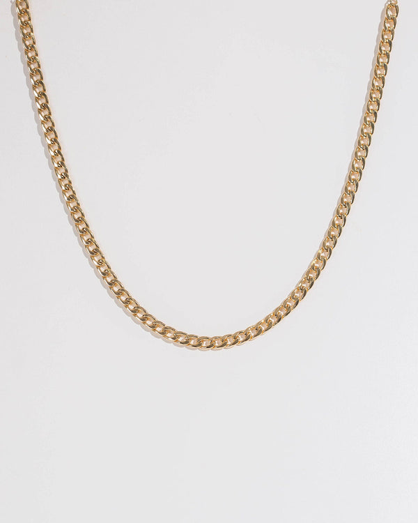 Colette by Colette Hayman Gold 48cm Curb Chain Necklace