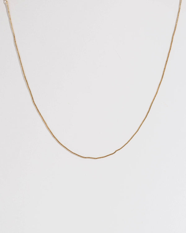 Colette by Colette Hayman Gold 48cm Fine Box Chain Necklace