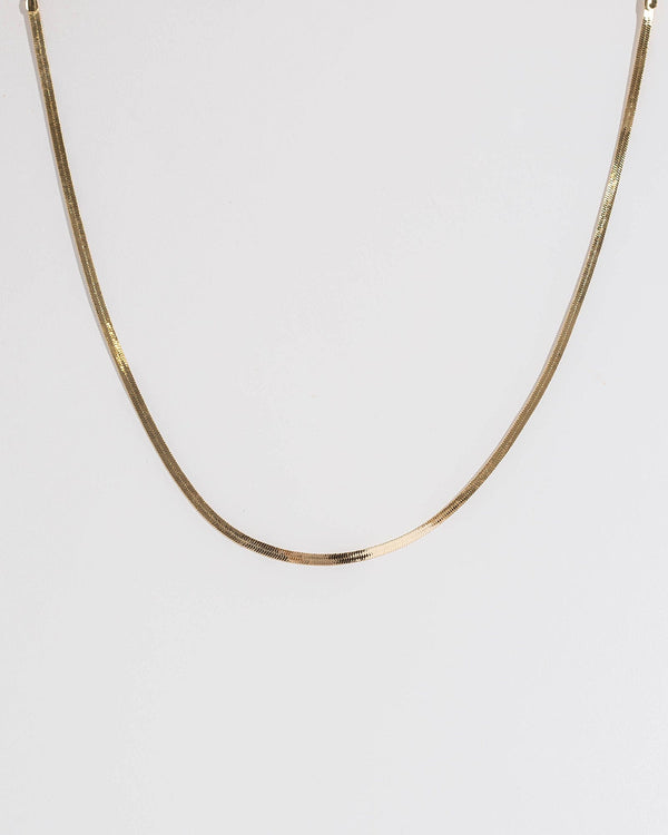 Colette by Colette Hayman Gold 48cm Snake Chain Necklace