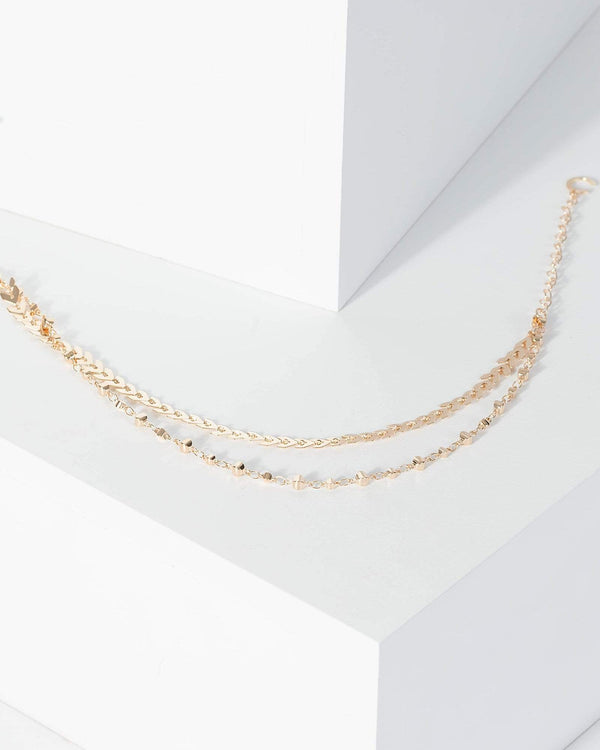 Gold Arrow Chain Anklet | Anklet