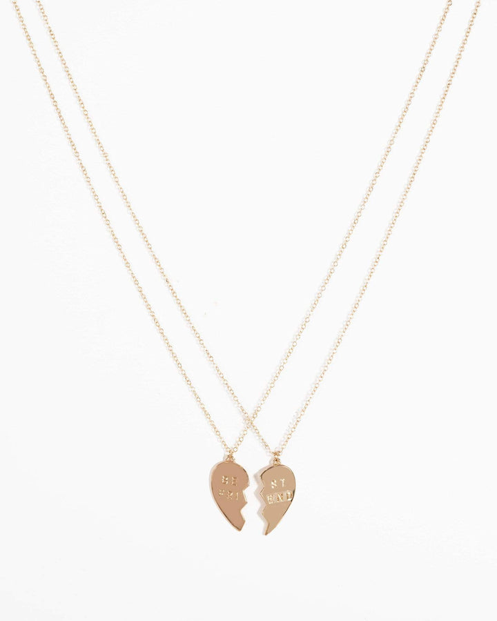 Gold Best Friends 2 Pack Necklace | Necklaces