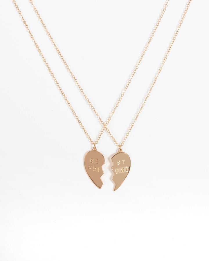 Gold Best Friends 2 Pack Necklace | Necklaces