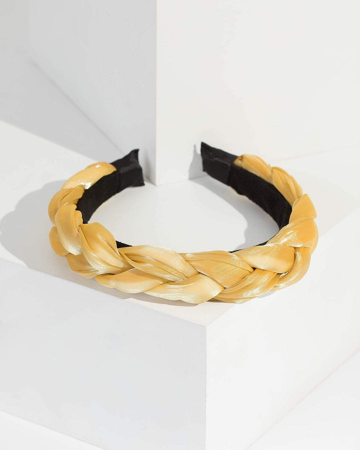 Colette by Colette Hayman Gold Braided Headband