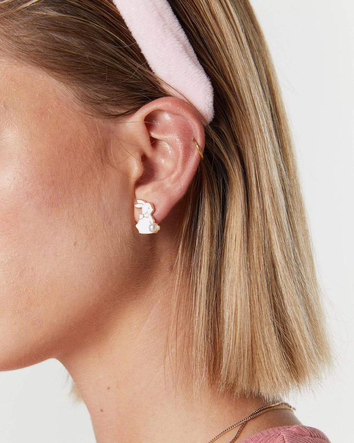 Gold Bunny Moon Earrings | Earrings