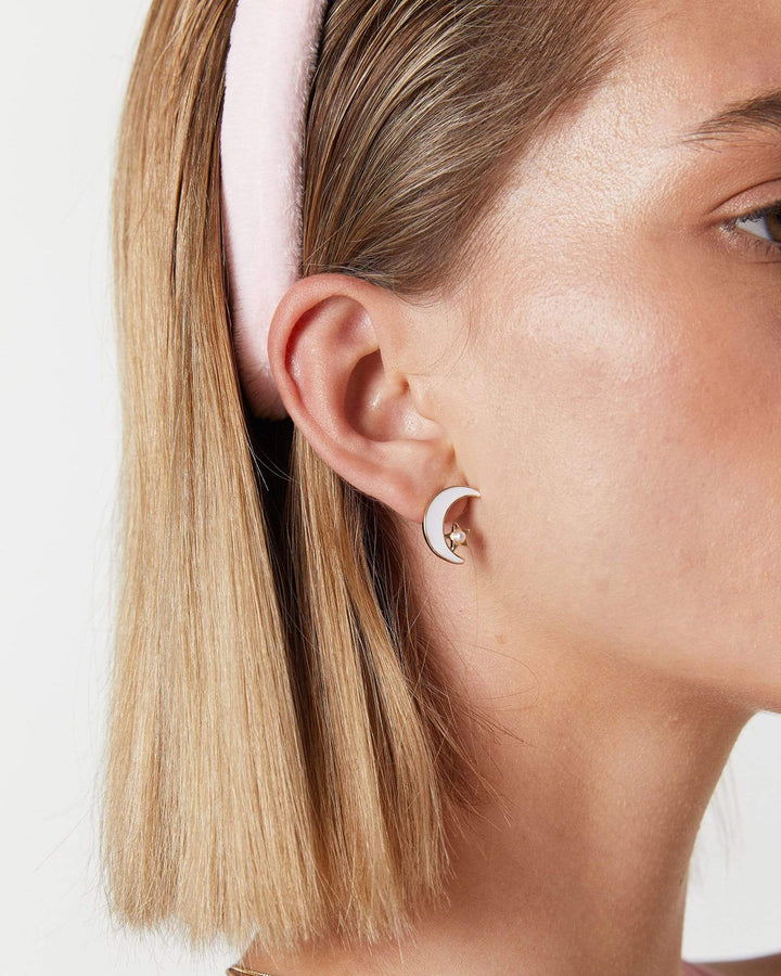 Gold Bunny Moon Earrings | Earrings