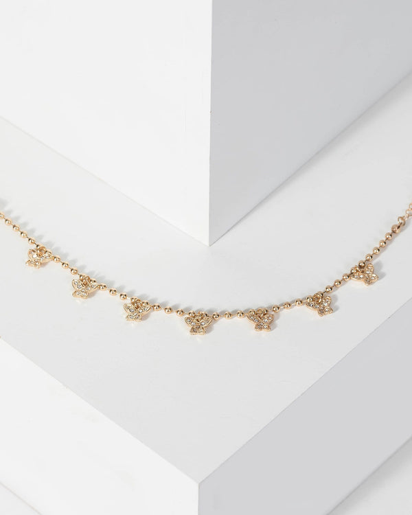 Colette by Colette Hayman Gold Butterfly Charms Bracelet