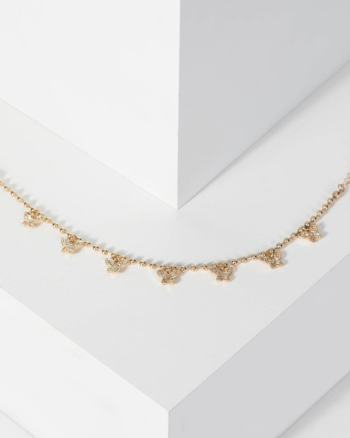 Colette by Colette Hayman Gold Butterfly Charms Bracelet