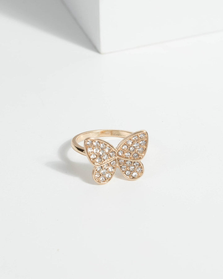 Gold Butterfly Ring | Rings