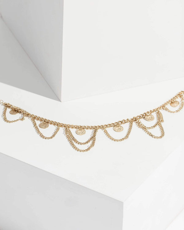 Gold Chain And Coin Anklet | Anklet