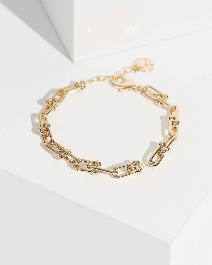 Gold Chain Link Bracelet | Wristwear