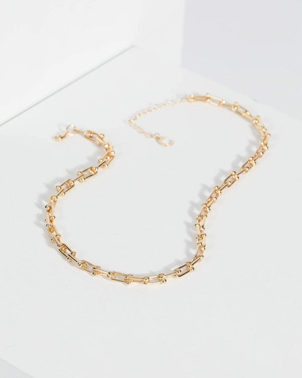Gold Chunky Chain Necklace | Necklaces