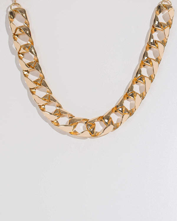 Colette by Colette Hayman Gold Chunky Chain Necklace